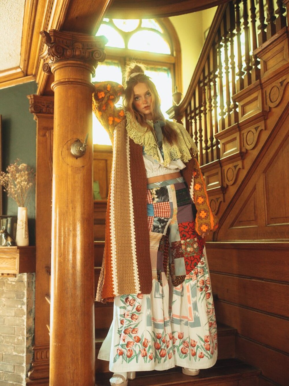 Upcycled statement pants! - Picture 2 of 4
